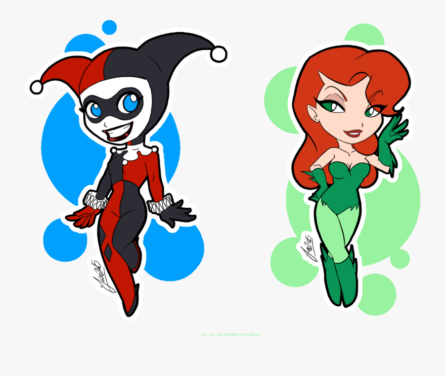 Clip Art Huge Freebie Download - Ivy And Harley Chibi, Transparent Clipart