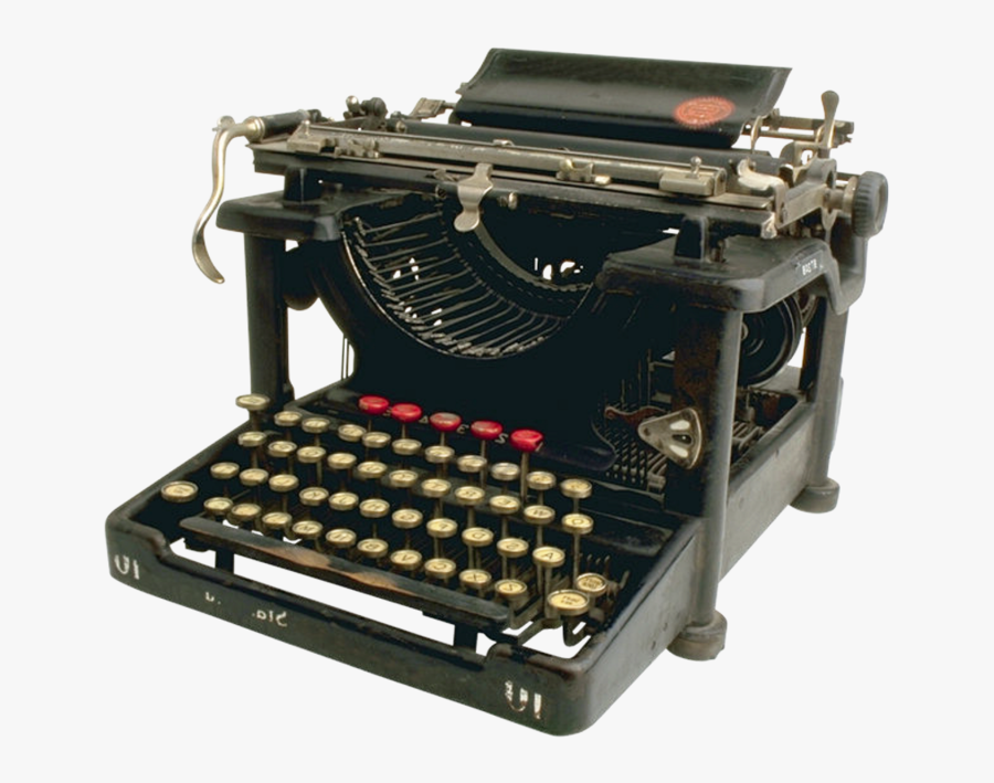 68580 - Teclado Maquina De Escrever, Transparent Clipart