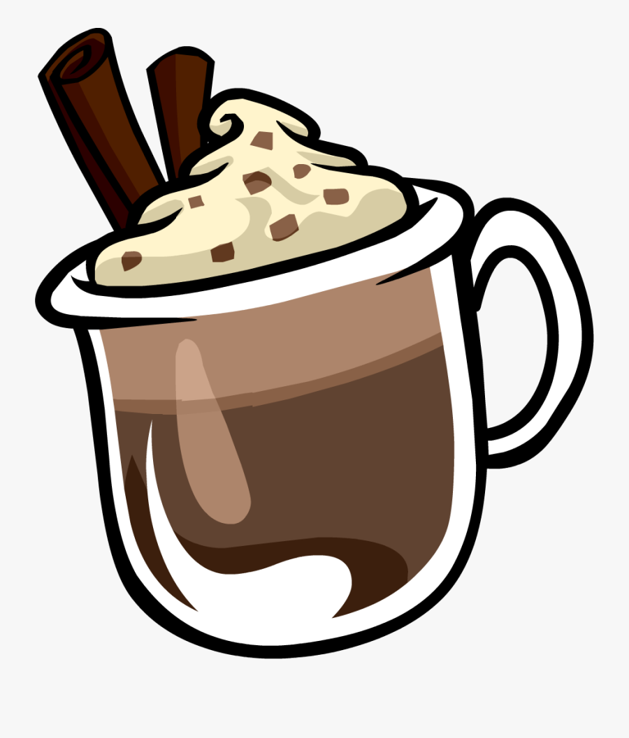 French Hot Chocolate Clipart, Transparent Clipart