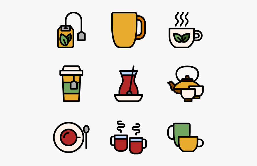 Tea - Cup Of Tea Icon Vector, Transparent Clipart