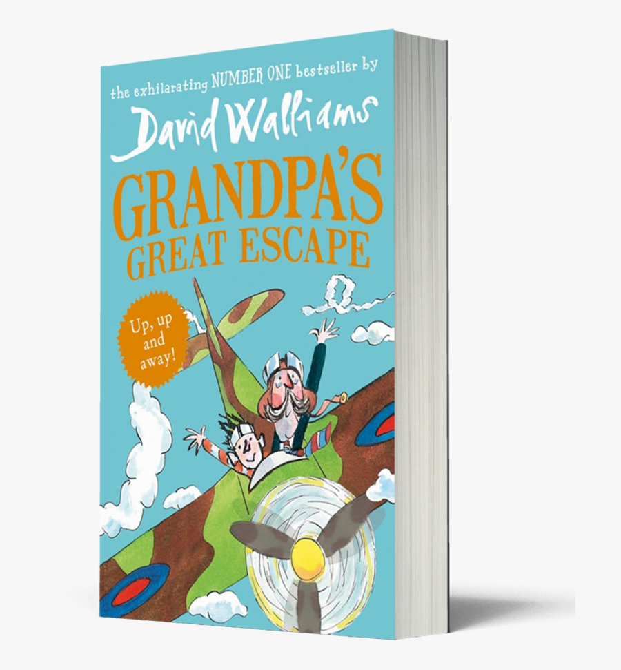 Vector Free The Word Grandpa Clipart - Grandpas Great Escape Book, Transparent Clipart