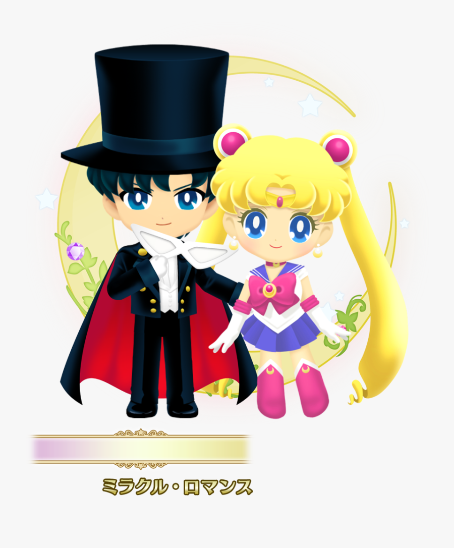 Playing Clipart Game Center - Sailor Moon Tuxedo Mask Chibi, Transparent Clipart