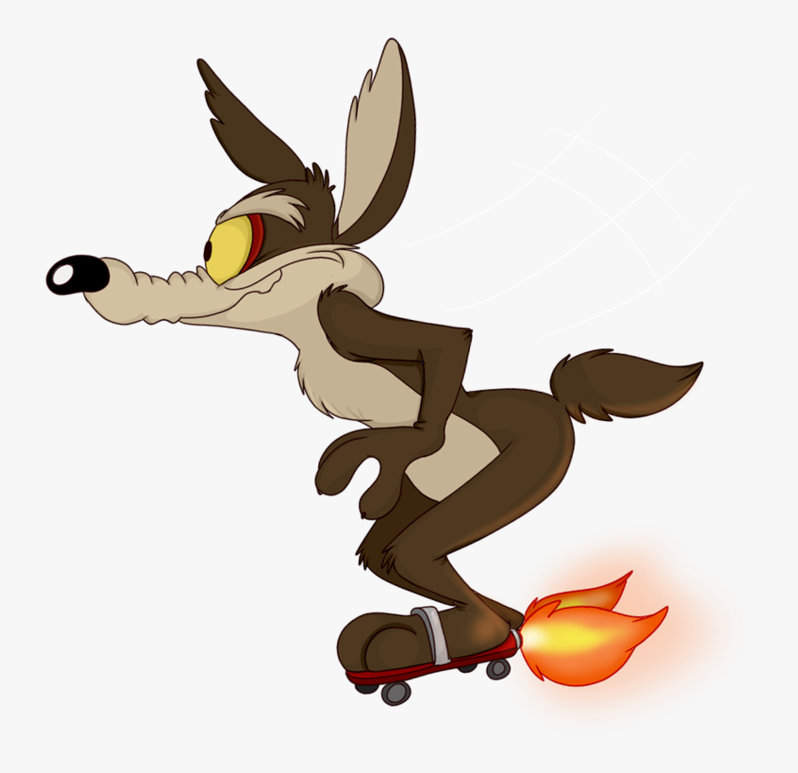 Coyote Clipart Roadrunner Coyote - Wild E Coyote Png, Transparent Clipart