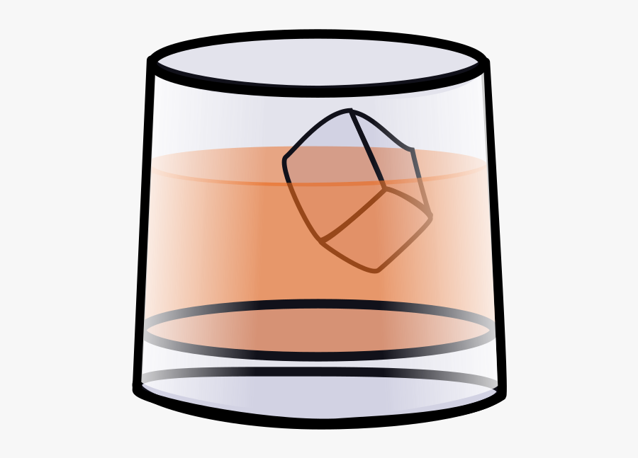 Cigar Clipart Scotch Glass - Glass Of Alcohol Clipart, Transparent Clipart