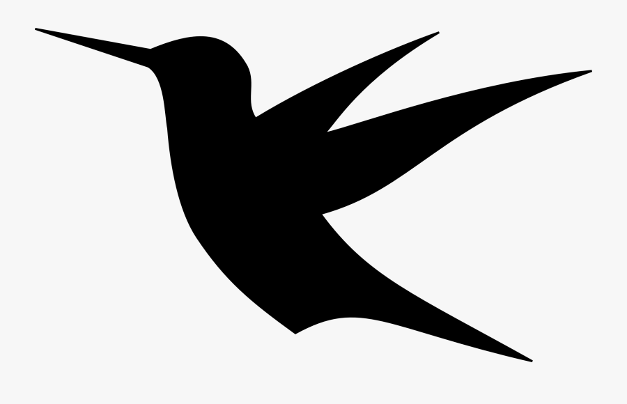 Dove Outline At Getdrawings - Flying Silhouette Simple Bird, Transparent Clipart