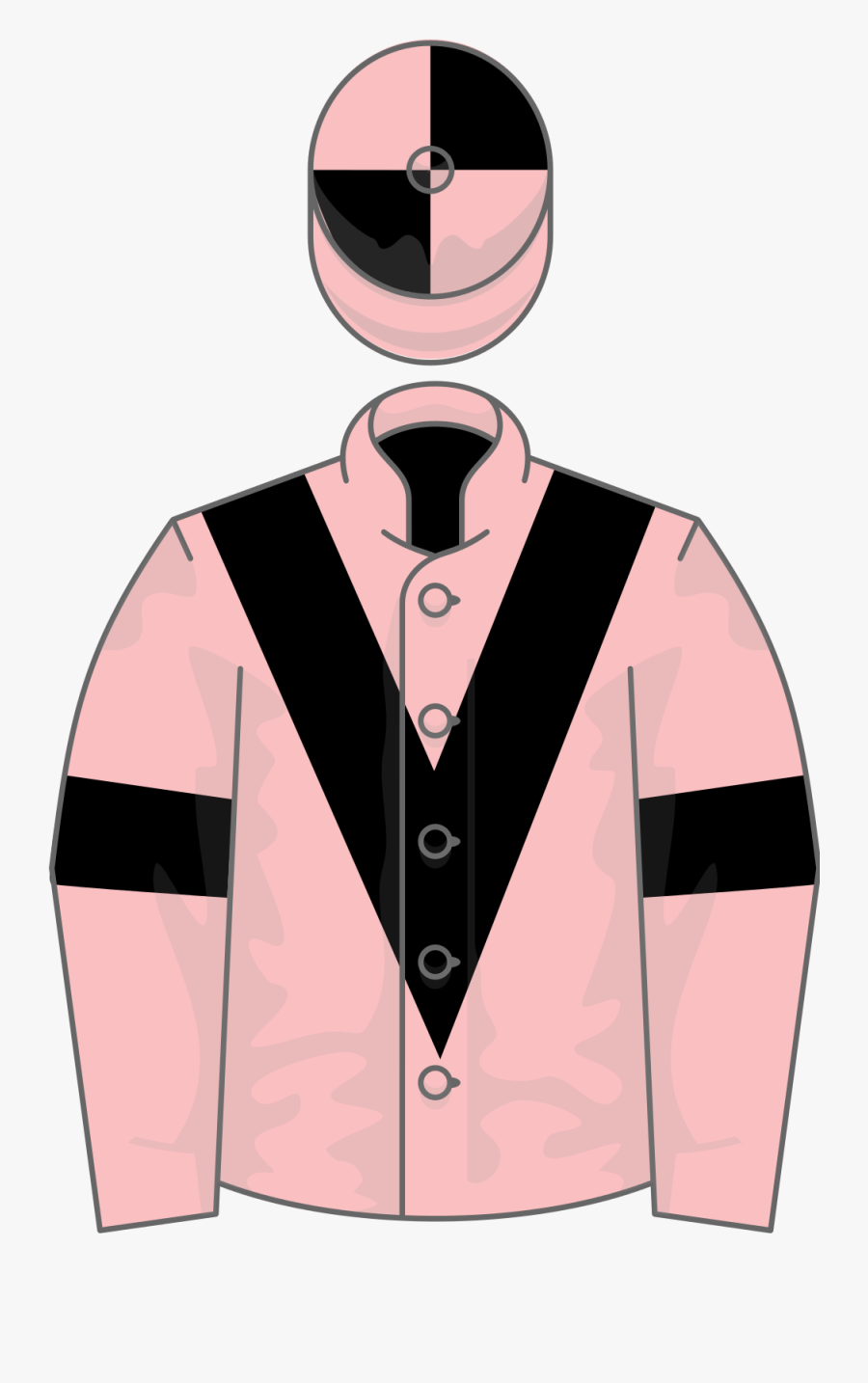 Duke Of Devonshire Racing Colours Clipart , Png Download - Horse Racing, Transparent Clipart