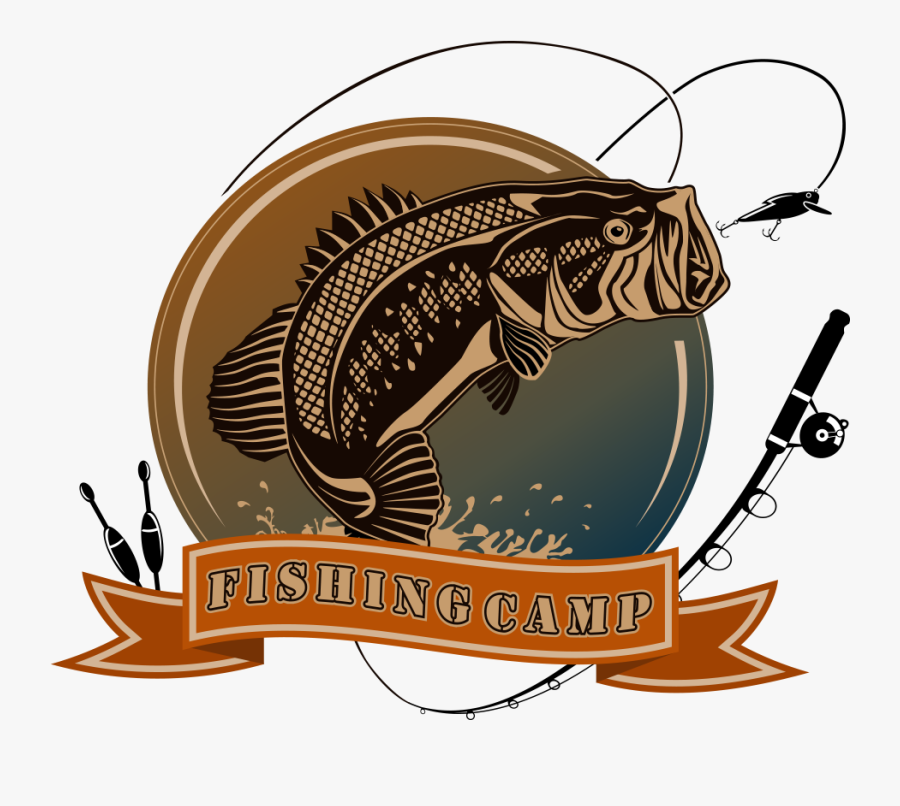 Transparent Minecraft Fish Png - Logo De Equipe De Pesca, Transparent Clipart