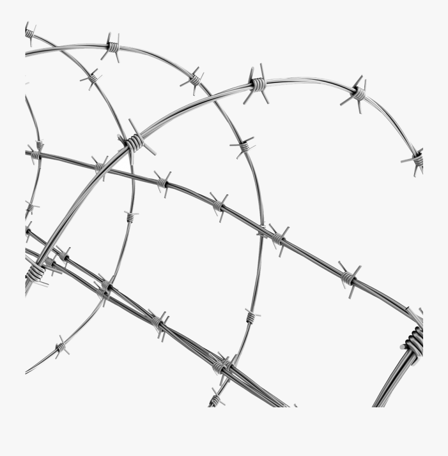 Transparent Barbwire Clipart - Transparent Background Barbed Wire Png, Transparent Clipart