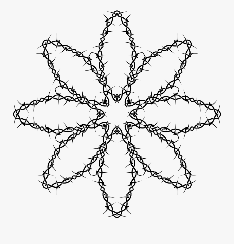 Line Art,leaf,symmetry - Flower Ios Icon, Transparent Clipart