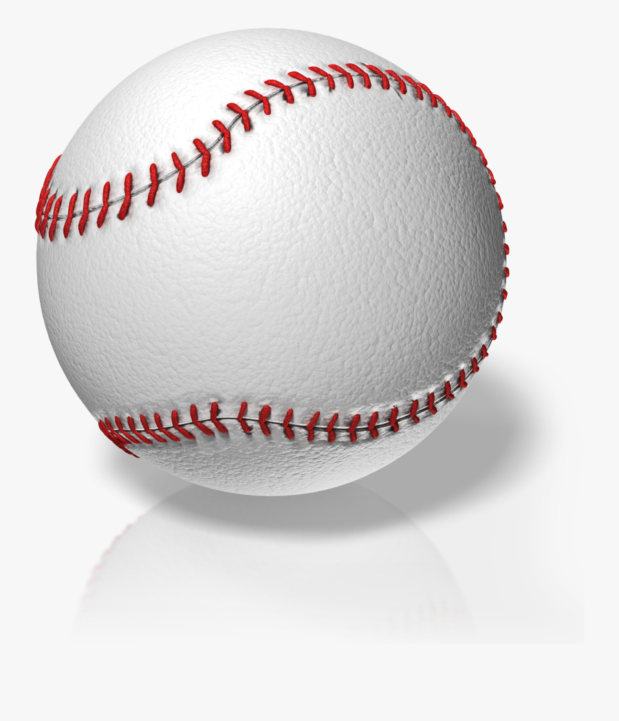Transparent Sport Balls Clipart - Baseball Ball 3d Png, Transparent Clipart