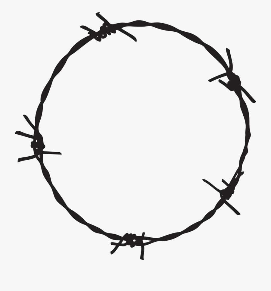 Barbed Wire Png Transparent Image - Barb Wire Circle Clipart, Transparent Clipart