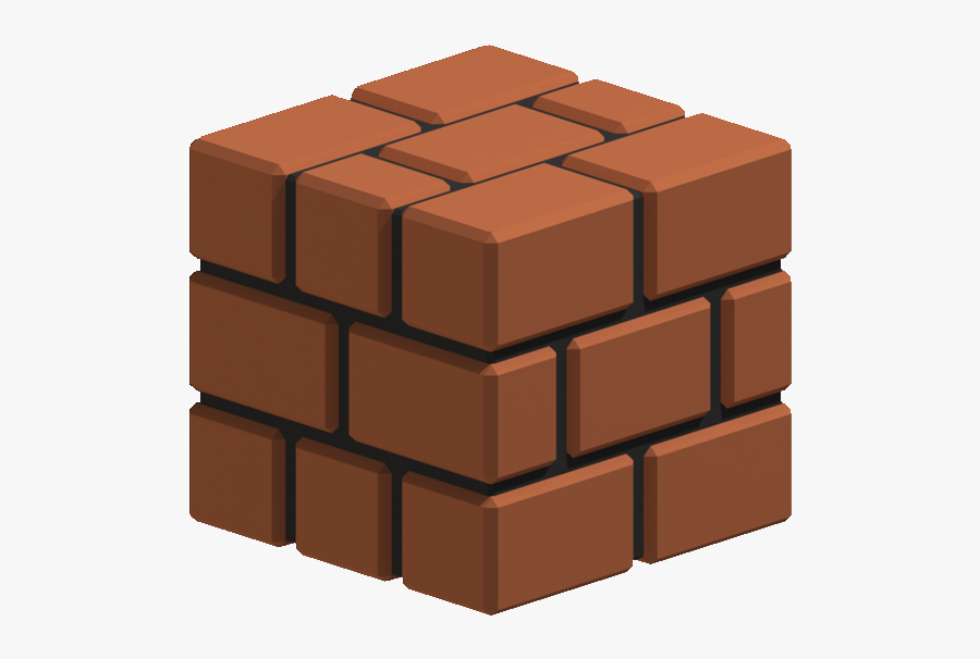 Mario Brick Png - Brick Block Super Mario Png , Free Transparent