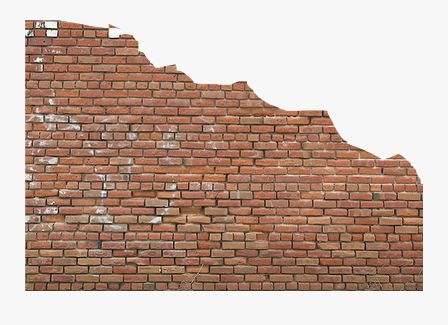 Transparent Brick Wall Background Clipart - Broken Brick Wall Png, Transparent Clipart