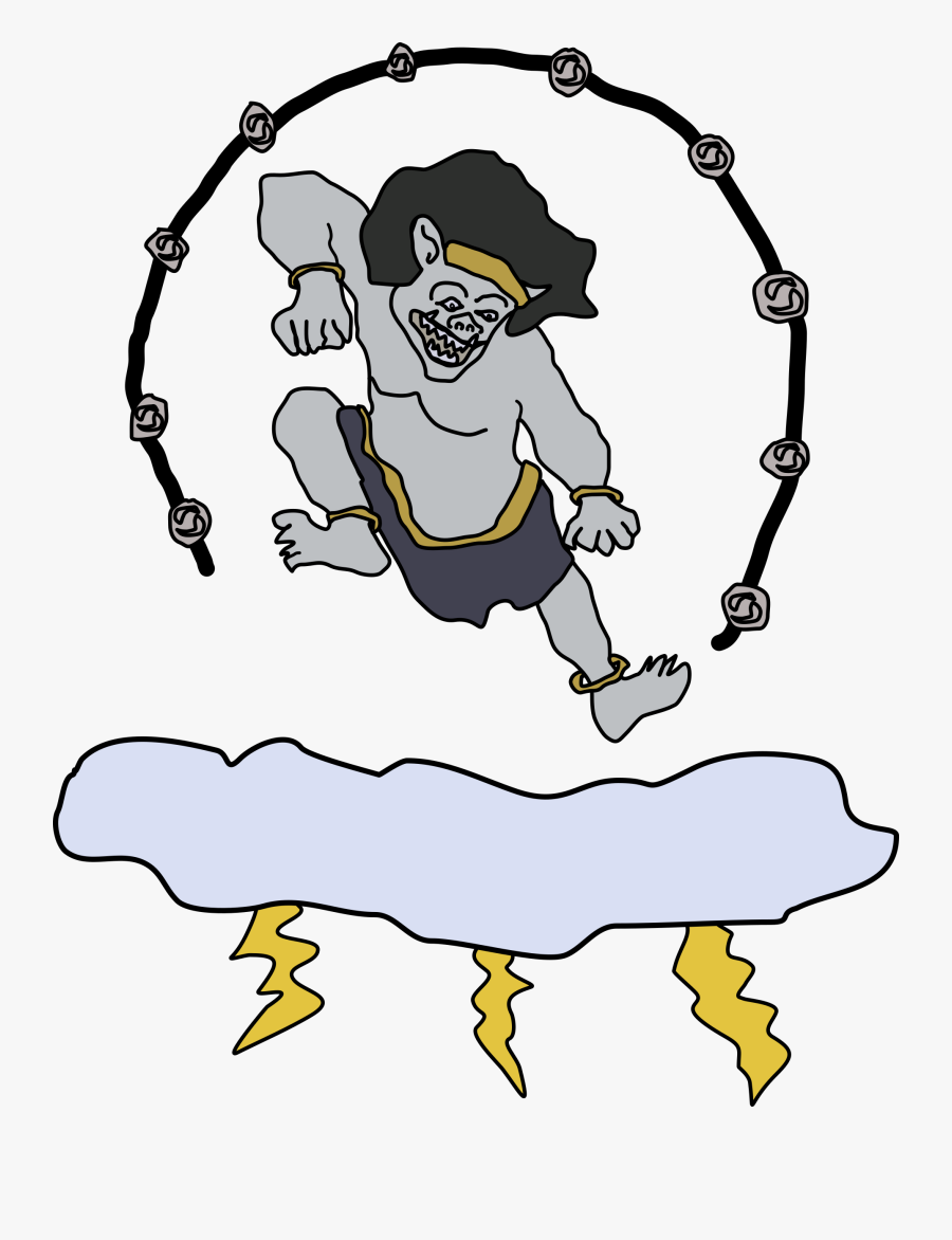 Clipart - Rain God Clipart, Transparent Clipart