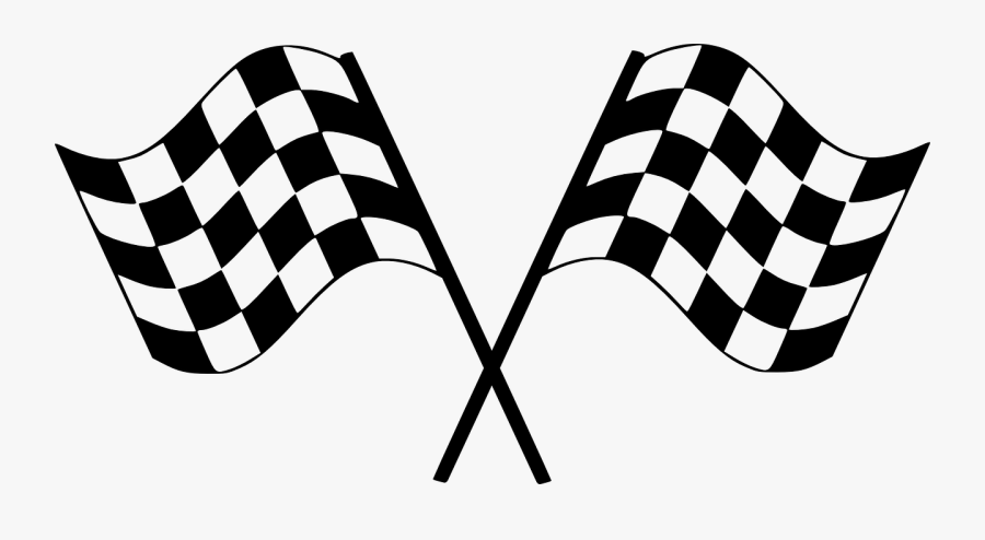 Clip Art Picture Freeuse Huge - Checkered Flag, Transparent Clipart