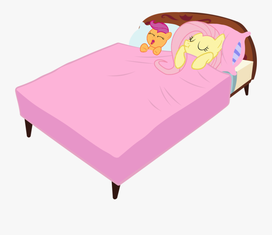 Hospital Clipart Bedroom - Cute Cute Cartoon Bed, Transparent Clipart