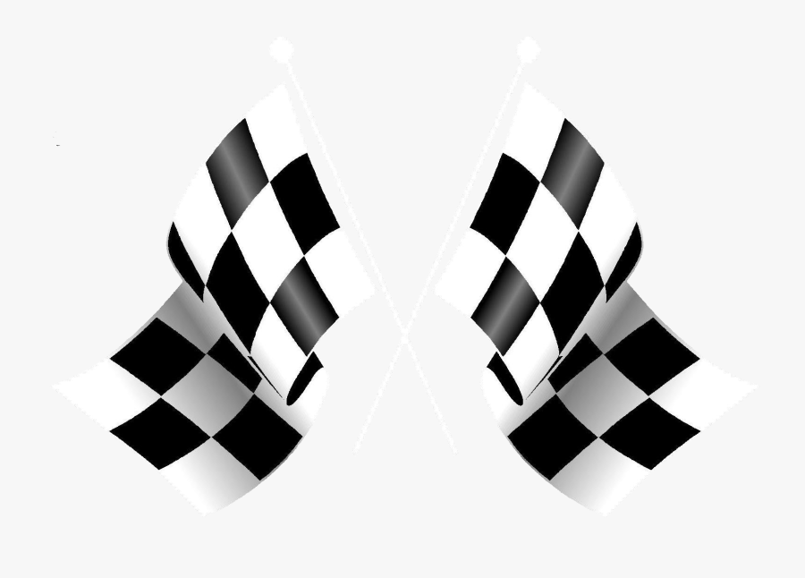 Racing Flag Png Transparent Images - Racing Flag Logo Design, Transparent Clipart