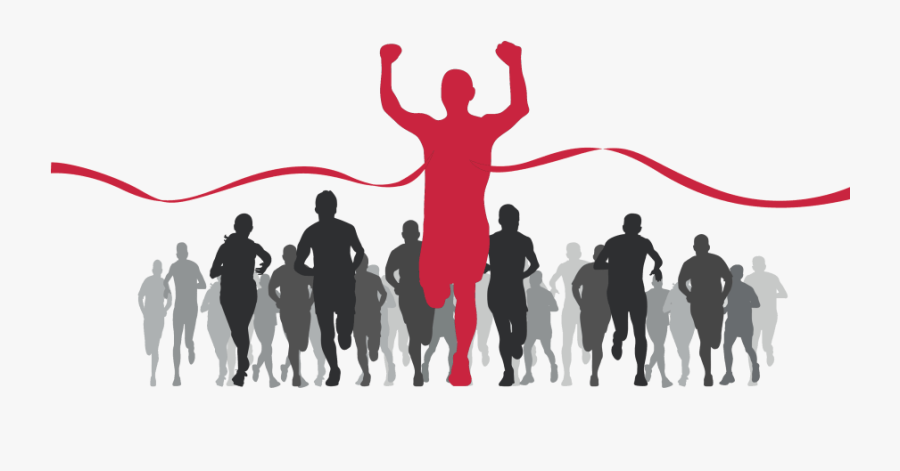 finish line png download group runners silhouette free transparent clipart clipartkey finish line png download group