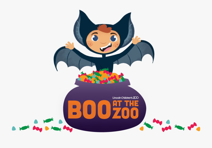 Boo At The Zoo Bat - Lincoln Children's Zoo Boo At The Zoo, Transparent Clipart