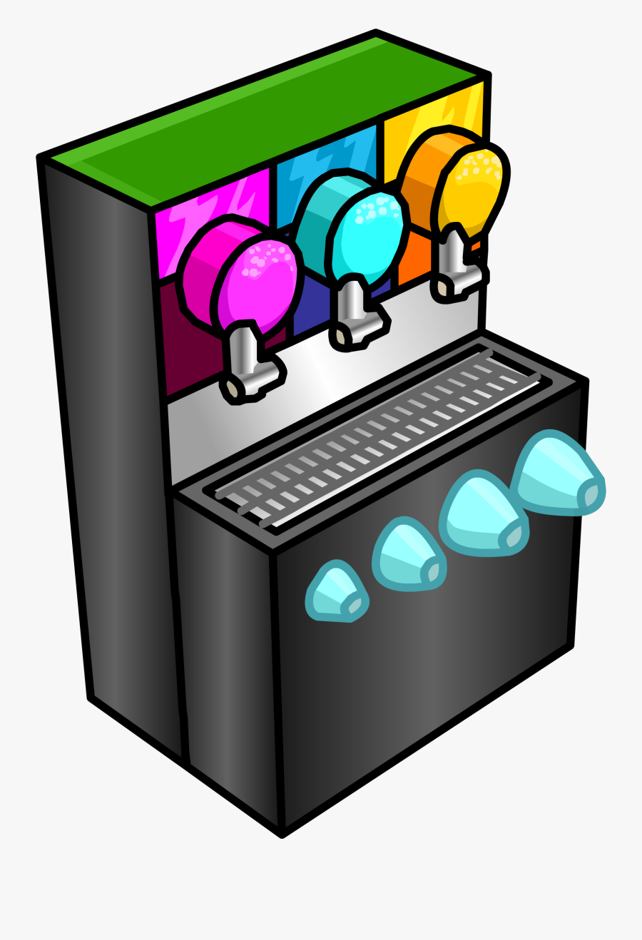 Slushie Machine Clip Art, Transparent Clipart