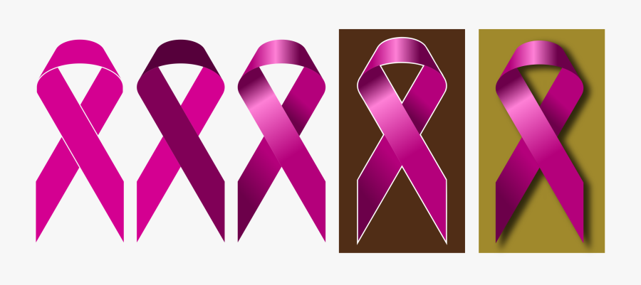 Pink Ribbon Collection - Small Blue Ribbon, Transparent Clipart