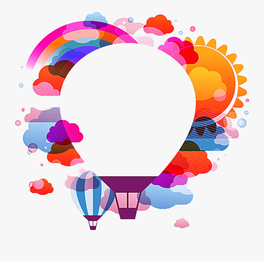 Hot Air Balloon Flight Stock Photography - Hot Air Balloon Vector Design, Transparent Clipart