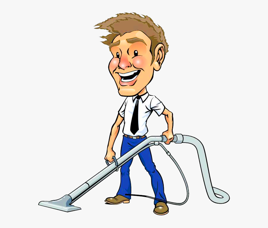 Mr Grime Busters - Carpet Cleaning Cartoon, Transparent Clipart