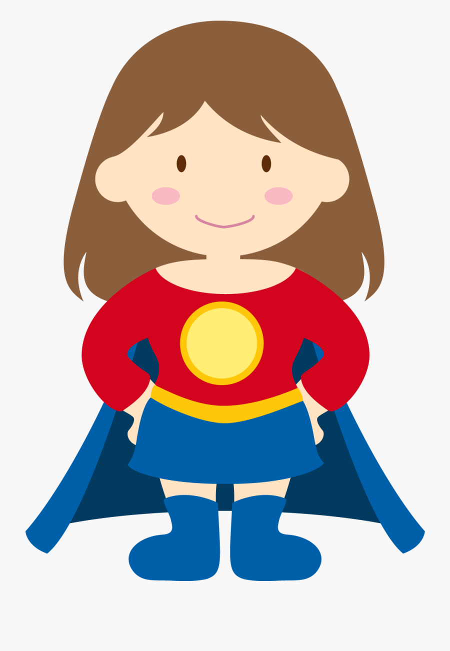 Characters Clipart Super Heroes - Kid Clipart, Transparent Clipart