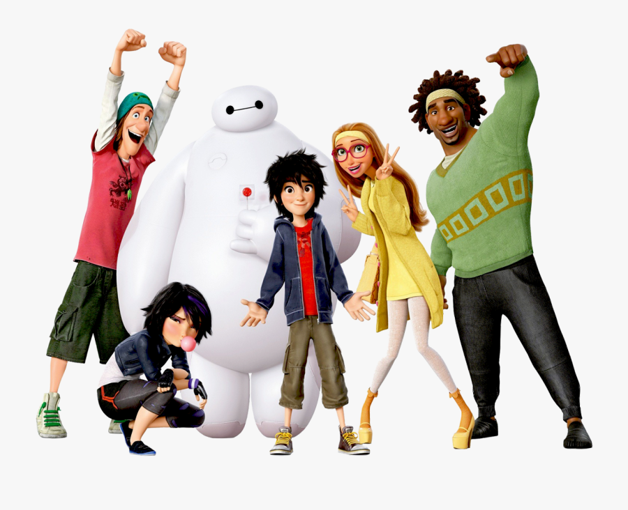 Big Hero 6 Clipart - Big Hero 6 Cast, Transparent Clipart