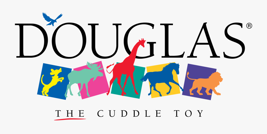 Douglas Cuddle Toys Logo, Transparent Clipart