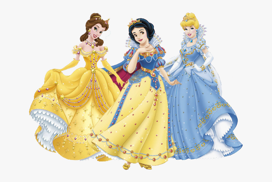 Transparent Disney Princesses Clipart - Snow White Cinderella Disney Princess, Transparent Clipart