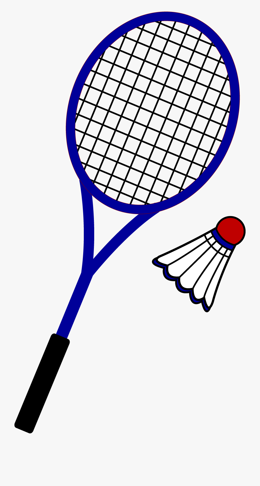 Badminton Racket Clip Art, Transparent Clipart
