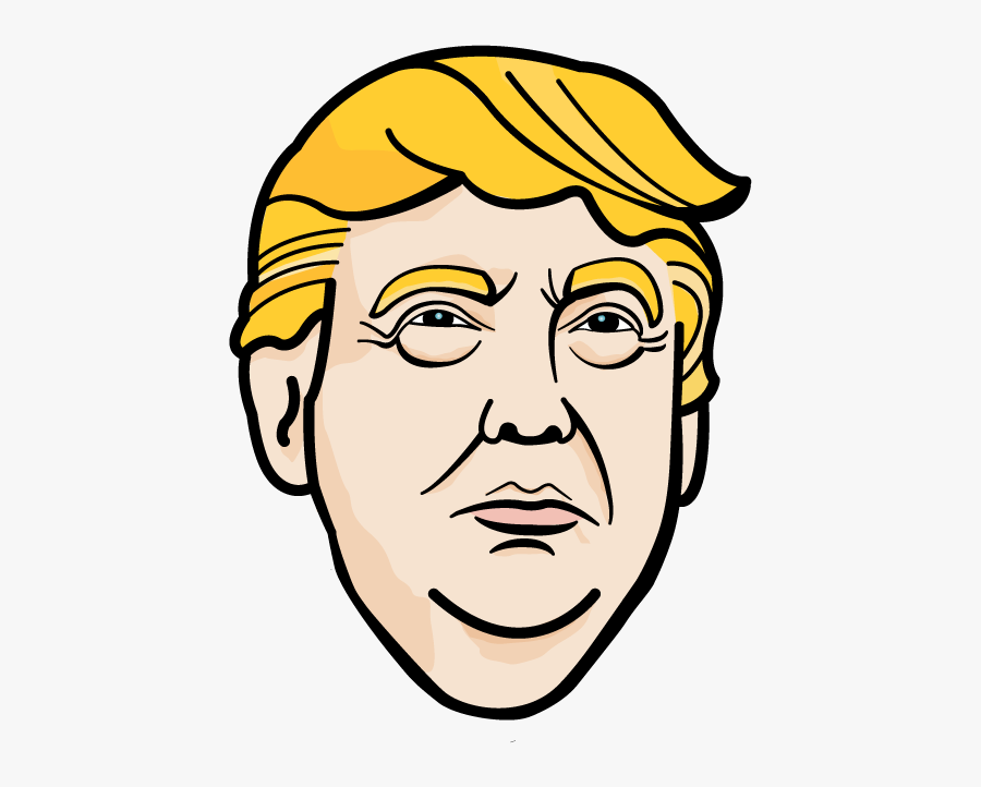 Donald Trump Drawing Ghostbusters Line Art Clip Art - Donald Trump Line Art, Transparent Clipart