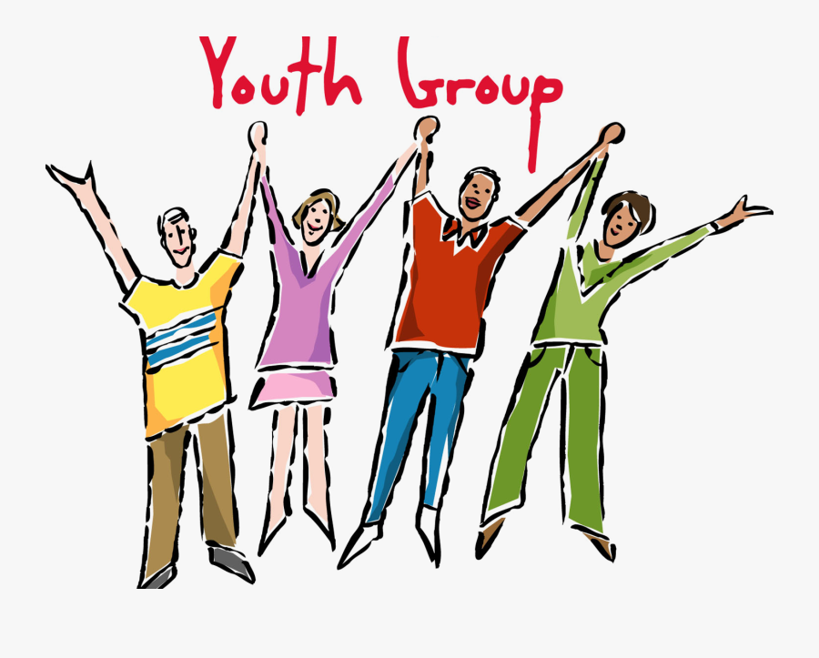 Transparent Club Clipart - Youth Group Cartoon, Transparent Clipart