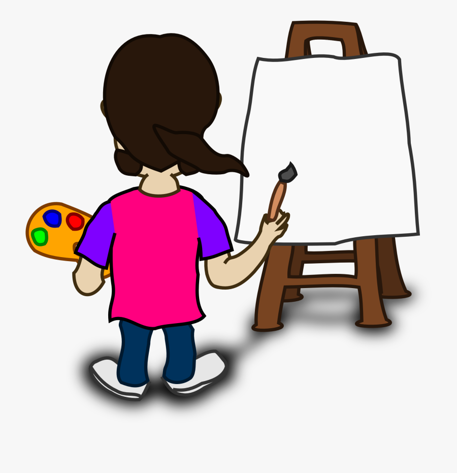 Banner Transparent Board Clipart Painter - Painter Clipart, Transparent Clipart