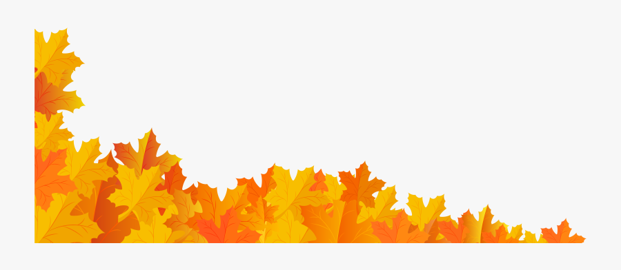 Clip Art Fall Landscape Clipart - Maple Leaf, Transparent Clipart