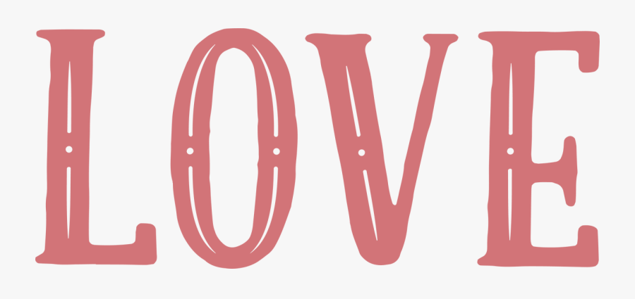 Download Love Word Svg Cute File - Word Love , Free Transparent ...