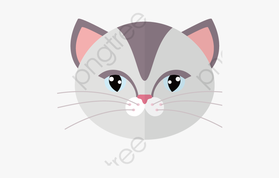 Kitten Face Png - Tranh To Mau Mat Con Meo, Transparent Clipart