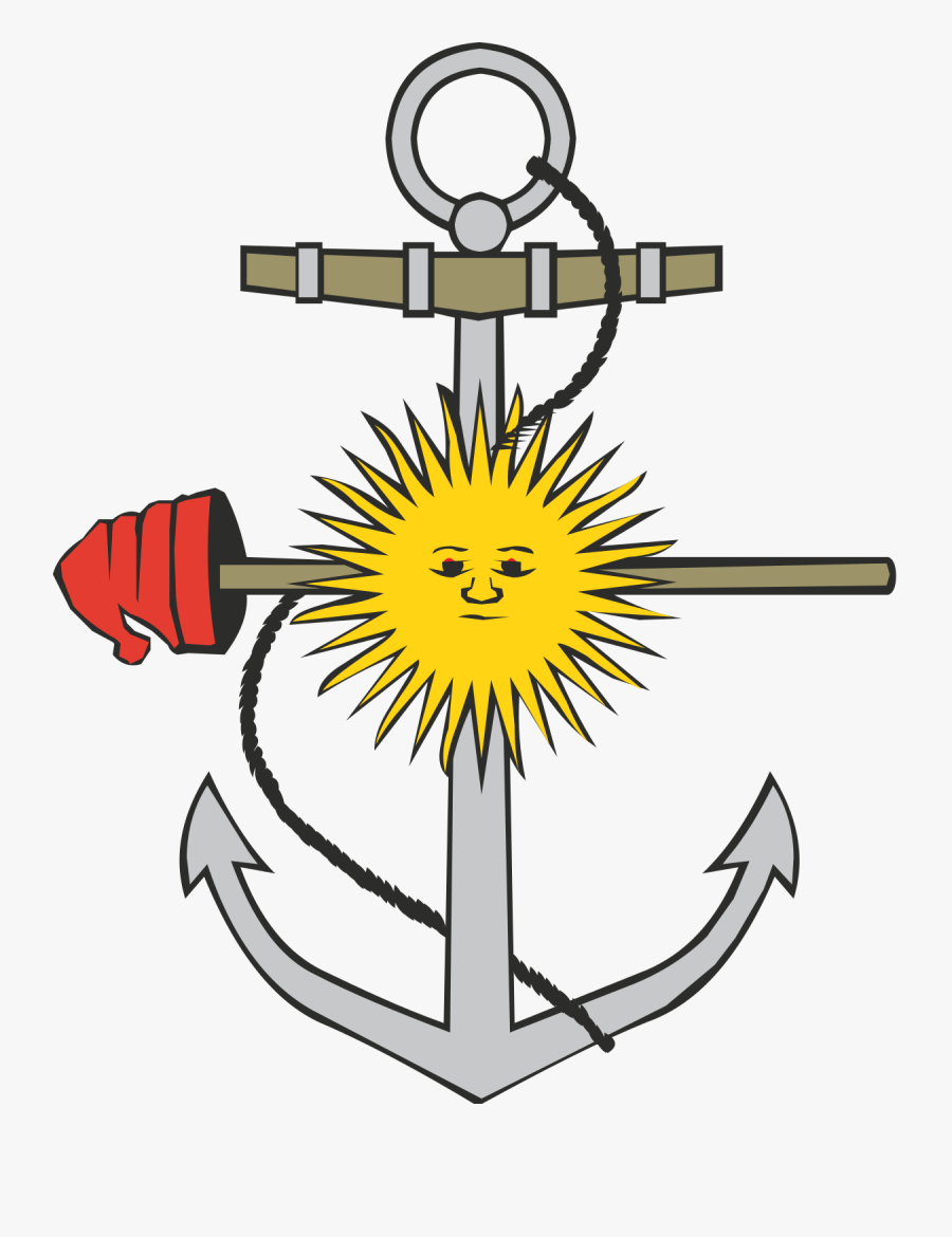 Argentine Navy Emblem - Escudo De La Marina Argentina, Transparent Clipart