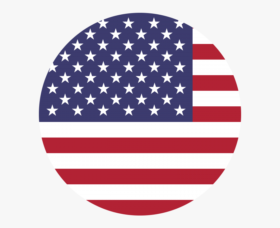 Us Flag Round Icon - IMAGESEE