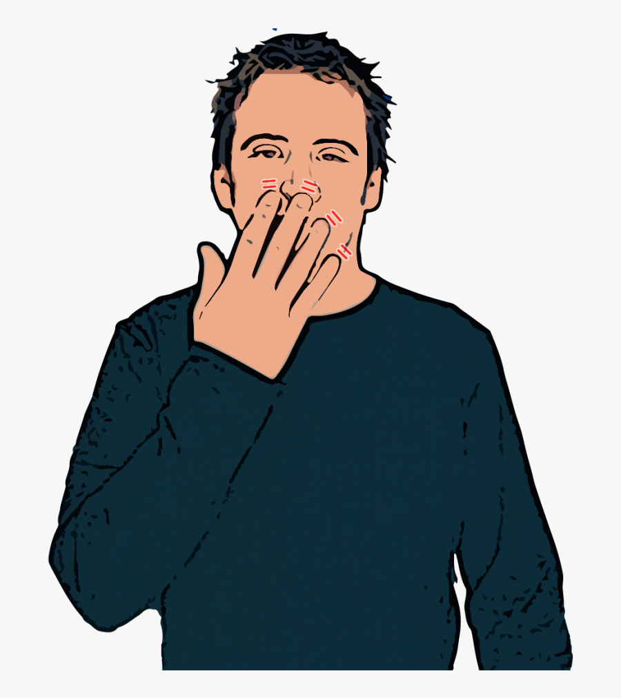 Bsl Sign For You, Transparent Clipart