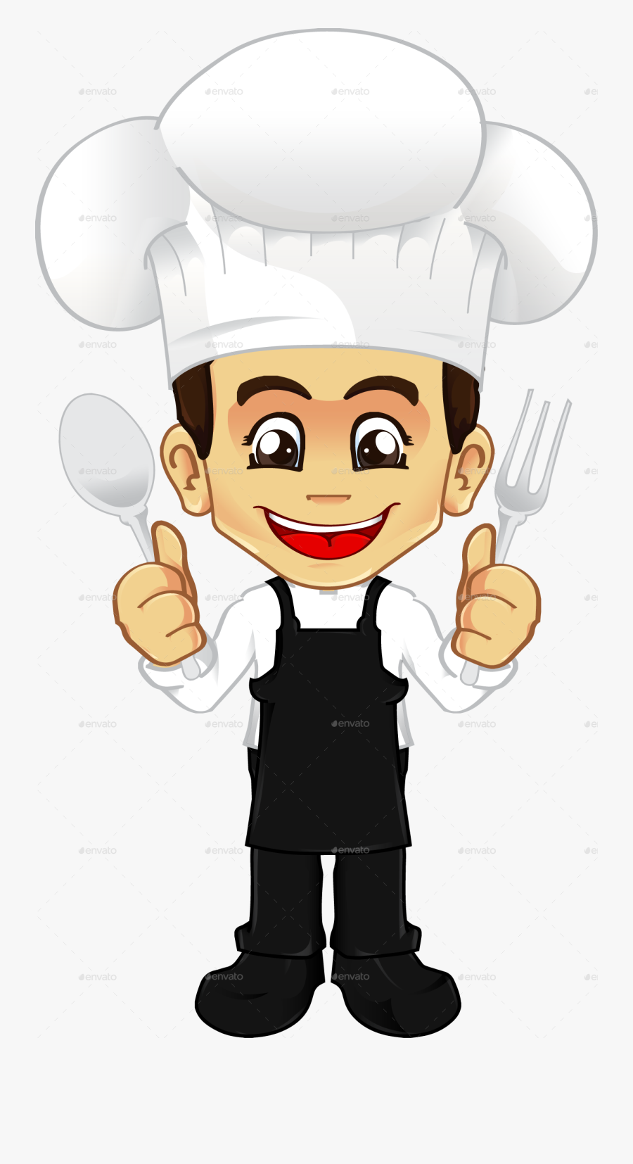 Cartoon Transparent Chef Png , Free Transparent Clipart ...