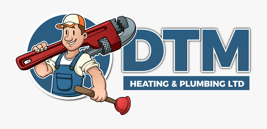 Dtm Heating And Plumbing Ltd Logo - Plumbing And Electricity Cartoon, Transparent Clipart