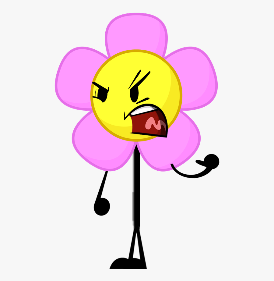 Total Drama Bfdi - Flower Bfdi , Free Transparent Clipart - ClipartKey