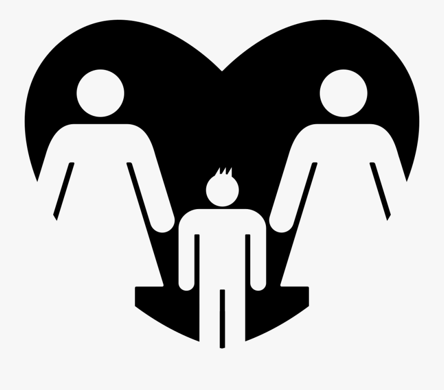 Transparent Lesbian Symbol Png - Father Mother And Son Png, Transparent Clipart