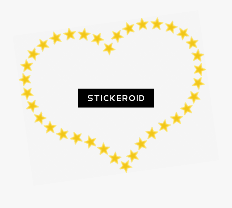 Yellow Blue Shooting Star - Heart Of Stars Png, Transparent Clipart