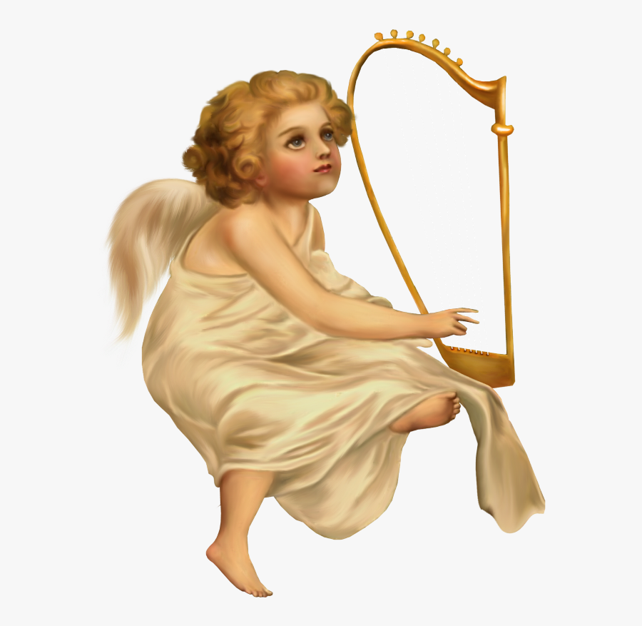 Clipart Angel Angels We Have Hear On High - Girl, Transparent Clipart