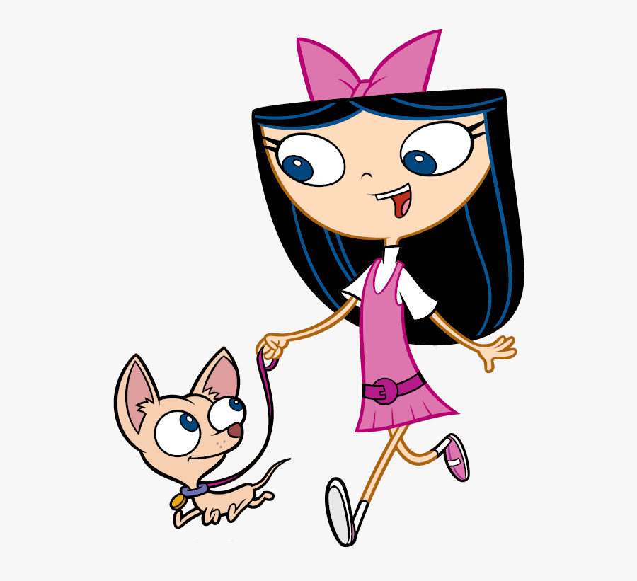 Transparent Phineas And Ferb Png - Isabella Phineas Y Ferb Png, Transparent Clipart
