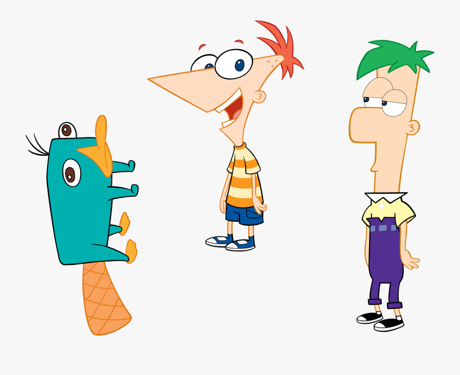 Love Phineas And Ferb, Transparent Clipart