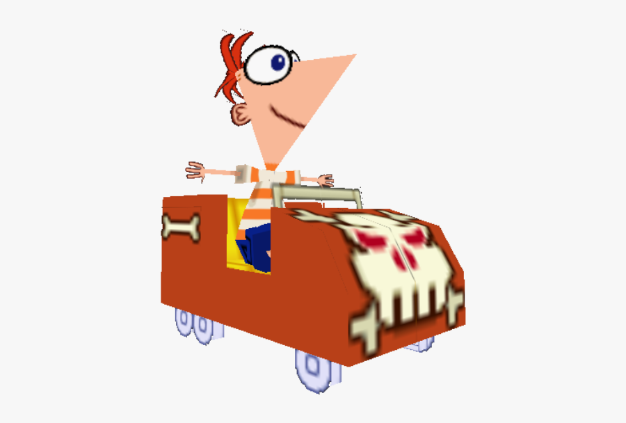Phineas And Ferb Across The 2nd Dimension Ds 3d Models, Transparent Clipart